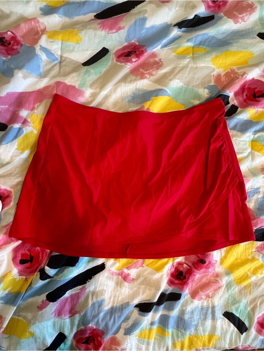 Summersalt Red Women's Mini Swim Skirt